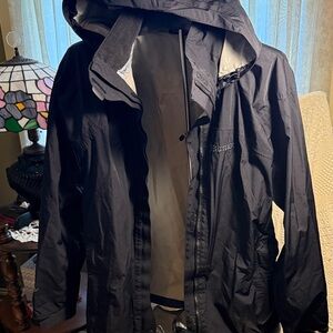 ladies Black Waterproof Hooded Jacket Marmot